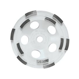 Bosch DC510HD 5 Inch Double Row Segmented Diamond Cup Wheel - 3 Pieces