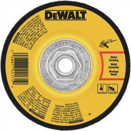 Dewalt DW4623 5 Inch X1/4 Inch X5/8 Inch -11 Metal Gen Purp Grind Whl Bulk (10 Pack)