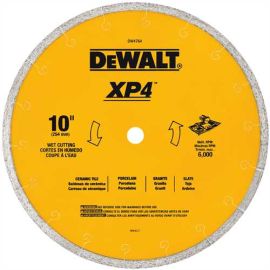 Dewalt DW4764 10 Inch Premium Porcelain Tile Blade