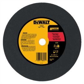 Dewalt DW8004 12 Inch X 7/64 Inch X 1 Inch Chop Saw Wheel Bulk (10 Pack)