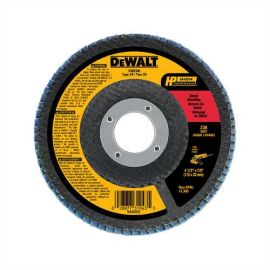Dewalt DW8306 4-1/2 Inch X 7/8 Inch Z36 T29 Flap Disc Bulk (10 Pack)