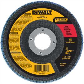Dewalt DW8308 4-1/2 Inch X 7/8 Inch Z60 T29 Flap Disc Bulk (10 Pack)