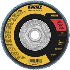 Dewalt DW8311 4-1/2 Inch X5/8 Inch -11 Z36 T29 Flap Disc Bulk (5 Pack)