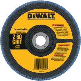 Dewalt DW8321 7 Inch X 7/8 Inch Z36 T29 Flap Disc Bulk (10 Pack)