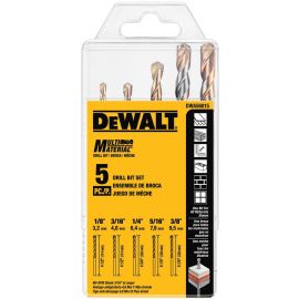 Dewalt DWA56015 5pc Multi-Material Bit Set