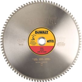 Dewalt DWA7745 14 Inch 90t Light Gauge Ferrous Metal Cutting 1 Inch Arbor