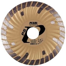 Pearl Abrasive DIA05SDGS P5™ SD Gold Waved Core Turbo Blade