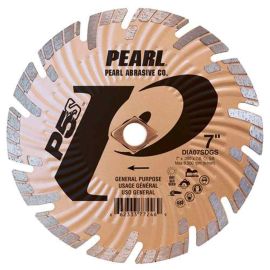 Pearl Abrasive DIA45SDGS 4.5 Inch x .080 x 7/8, 5/8 Inch P5s™ SD GOLD Waved Core Turbo Blade