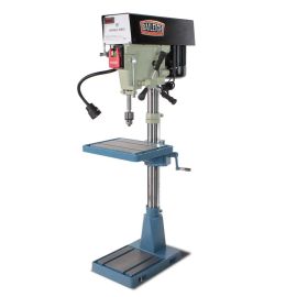 Baileigh DP-15VSF 110/220V Single Phase (Prewired 110) 15 Inch Variable Speed Floor Drill Press