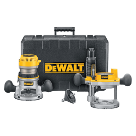 Dewalt DW616PK 1-3/4 Maximum Hp Fixed Base/Plunge Base Router Combo Kit