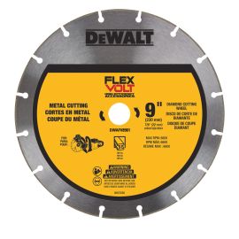 Dewalt DWAFV8901 FLEXVOLT 9 in. Metal Cutting Diamond Wheel (10 Pk)