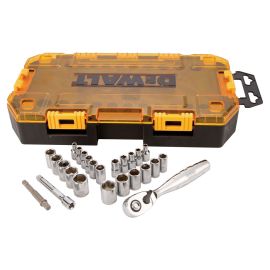 Dewalt DWMT73805  Tough Box Tool Kit, 1/4 Inch Drive Socket Set