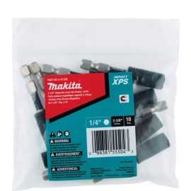 Makita T-05402 Impact XPS 2-3/8 Inch Magnetic Insert Bit Holder, 10/pk, Bulk (Replacement of E-01395)