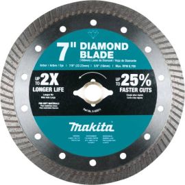 Makita E-02571 7 Inch Diamond Blade, Turbo, Soft Material