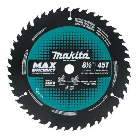 Makita E-06965 Max Efficiency 8-1/2 Inch 45T Thin Kerf Miter Saw Blade