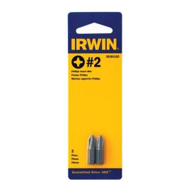 Irwin IWAF21PH22 #2 Phillips Head Insert Bit - Pack of 5 (10 Pieces)