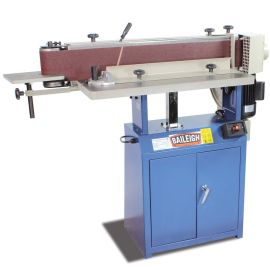 Baileigh ES-6100 220V Single Phase Edge Sander, 6 Inch x 99 Inch Belt Size, Can Sand Vertical, Horizontal, or at 45 Degrees