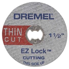 Dremel EZ409 EZ Lock Thin Cut Wheels (5 pcs.)