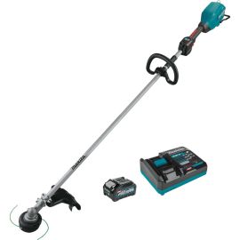 Makita GRU04M1 40V max XGT® Brushless Cordless 17 Inch String Trimmer Kit, with one battery (4.0Ah)