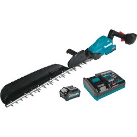 Makita GHU04M1 40V max XGT® Brushless Cordless 24 Inch Single-Sided Hedge Trimmer Kit, with one battery (4.0Ah)