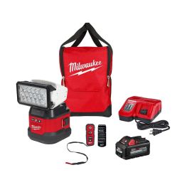 Milwaukee 2123-21HD M18™ Utility Remote Control Search Light Kit with Portable Base