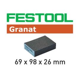 Festool 201080 Abrasive Sponge 69x98x26 36 GR/6 Granat