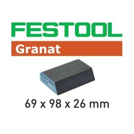 Festool 201084 Abrasive Sponge 69x98x26 120 CO GR/6 Granat