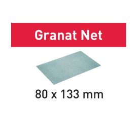 Festool 203285 Abrasive Net STF 80x133 P80 GR NET/50 Granat Net