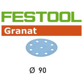 Festool 497371 240 Grit, Granat Abrasives Sander Pad, Pack of 100