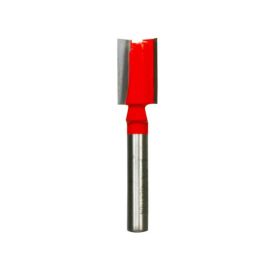 Freud 04-127 15/32 Inch Diameter by 3/4 Inch Double Flute Straight Router Bit with 1/4-Inch Shank