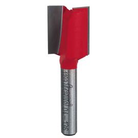 Freud 04-136 5/8 Inch Diameter By 3/4 Double Flute Straight Router Bit - 1/4 Shank 