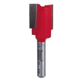 Freud 04-138 11/16 Inch Diameter by 3/4 Inch Double Flute Straight Router Bit with 1/4-Inch Shank