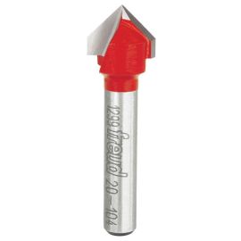 Freud 20-104 1/2 Inch Diameter 90-Degree V-Grooving Router Bit with 1/4 Inch Shank