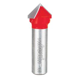 Freud 20-108 3/4 Inch Diameter 90-Degree V-Grooving Router Bit with 1/2 Inch Shank