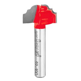 Freud 39-100 3/4 Inch Diameter Cove & Bead Groove Router Bit with 1/4 Inch Shank