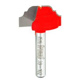 Freud 39-102 1 Inch Diameter Cove & Bead Groove Router Bit with 1/4 Inch Shank