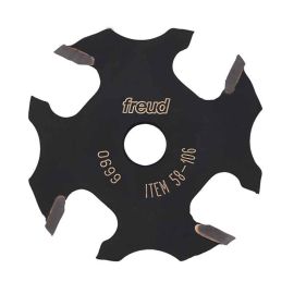 Freud 58-106 3/32 Inch 4-Wing Slot Cutter for 5/16 Router Arbor
