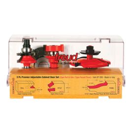 Freud 97-260 3 Piece Adjustable Rail and Stile Router Bit Set (Replacement of 97-210)