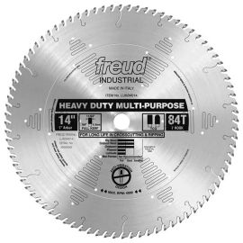 Freud LU82M014 14 Inch 84 Tooth TCG Crosscutting and Ripping Saw Blade