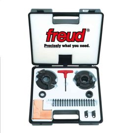 Freud RS2000 Insert Knife Rail And Stile Shaper Cutter Set - 1-1/4 Bore
