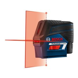 Bosch GCL100-80C 12V Max Connected Cross-Line Laser with Plumb Points 