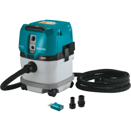 Makita GCV04ZUX 40V max XGT Brushless Cordless 4 Gallon HEPA Filter Dry Dust Extractor, AWS (Tool Only)