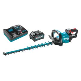Makita GHU02M1 40V max XGT Brushless Cordless 24 Inch Hedge Trimmer Kit, with one battery (4.0Ah)
