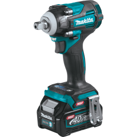 Makita GWT05D 40V Max Brushless Lithium-Ion 1/2 in. Cordless 4-Speed Impact Wrench with Detent Anvil Kit (2.5 Ah)