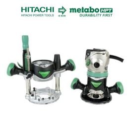 Hitachi KM12VC 2-1/4 HP Variable Speed Router Kit with Fixed and Plunge Bases