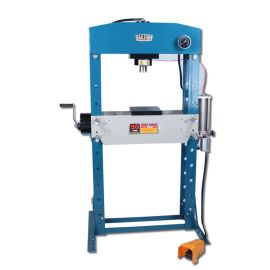 Baileigh HSP-50A 50 Ton Air/Hand Operated H-Frame Press, 7-3/4 Inch Stoke, CE Approved