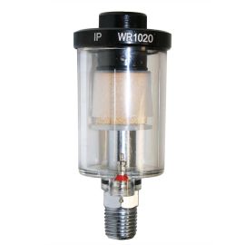 Interstate Pneumatics WR1020 1/4 Inch Poly Bowl In-Line Filter