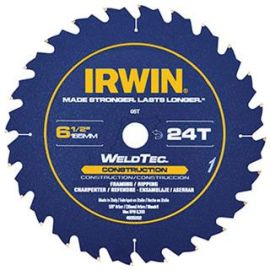 Irwin 14020 Saw Blade 6-1/2 Inch 18t Marathon Cordless Cd Bulk (5 Pack)