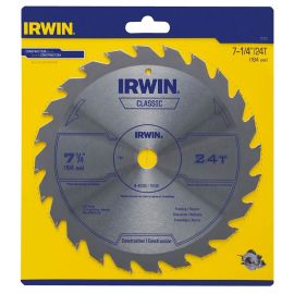Irwin 15130 Saw Blade 7-1/4 Inch 24t Cd Bulk (5 Pack)