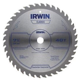Irwin 15230ZR Saw Blade 7-1/4 Inch 40t Cd Bulk (5 Pack)